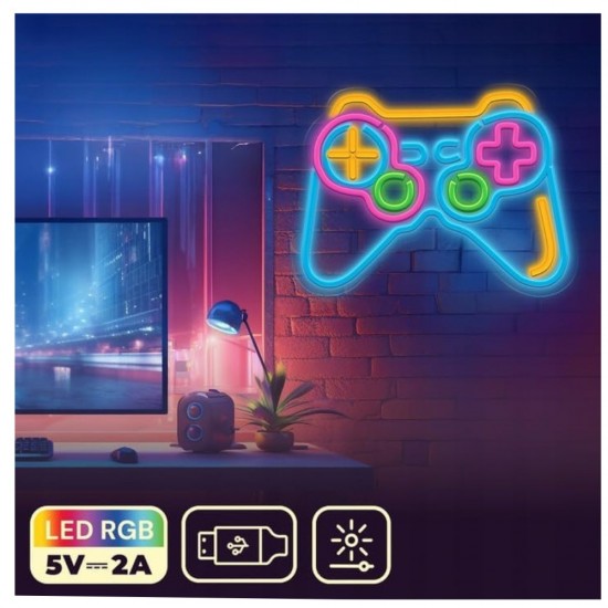 ΦΩΤΙΣΤΙΚΟ ΤΟΙΧΟΥ FOREVER LED MULTICOLOR NEOLIA  31,10x42,20cm