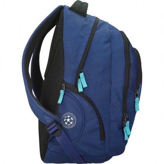 ΤΣΑΝΤΑ BACKPACK STREET CHAMPIONS LEAGUE BLUE  45x31x22 cm