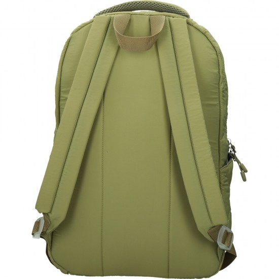ΤΣΑΝΤΑ BACKPACK STREET PUFFY KHAKI 30x20x45cm (με εργονομική πλάτη air system)