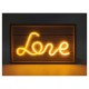 ΦΩΤΙΣΤΙΚΟ ΤΟΙΧΟΥ WOOD 3D LED LOVE (με USB)