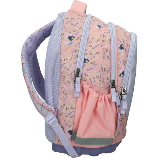 ΤΣΑΝΤΑ ΣΧΟΛΙΚΗ STREET ERGO BLOOM  31x15x40cm (με εργονομική πλάτη air system και σκληρό πάτο)