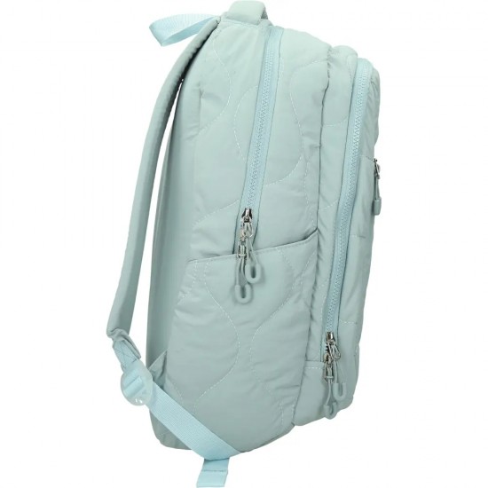 ΤΣΑΝΤΑ BACKPACK STREET PUFFY MINT 30x20x45cm (με εργονομική πλάτη air system)