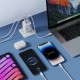 ΦΟΡΤΙΣΤΗΣ ΤΑΞΙΔΙΟΥ BWOOD CDA147 PD  USB A -USB C 65W WHITE