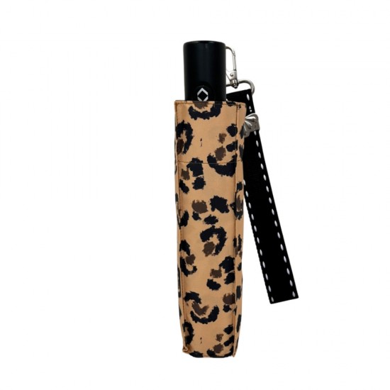 ΟΜΠΡΕΛΑ LEOPARD CAFE ΑΥΤΟΜΑΤΗ (μήκος 29cm διάμετρος 96cm)
