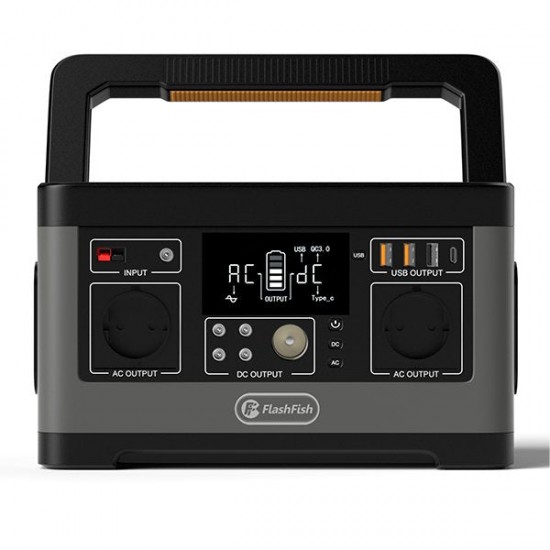 FlashFish P63 Portable Power Station | 500W 520Wh