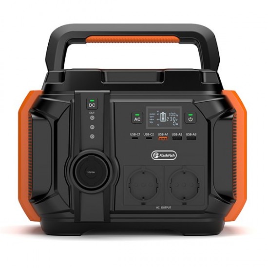 FlashFish A601 UPS Portable Power station | 600W 540Wh