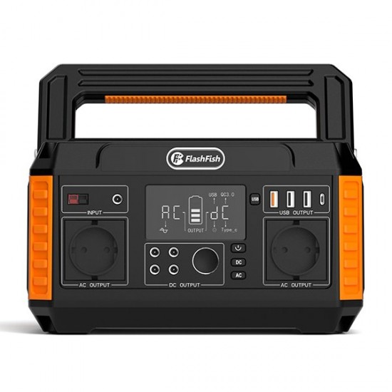 FlashFish P60 Portable Power Station | 500W 520Wh
