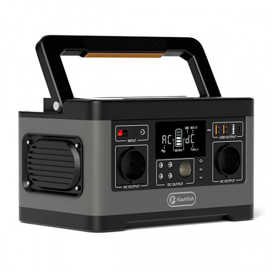 FlashFish P63 Portable Power Station | 500W 520Wh