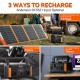 FlashFish P60 Portable Power Station | 500W 520Wh