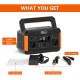 FlashFish P60 Portable Power Station | 500W 520Wh