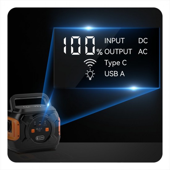 FlashFish A301 Portable Power Station | 320W 292Wh