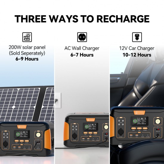 FlashFish J1000 Plus Portable Power Station | 1000W 932Wh