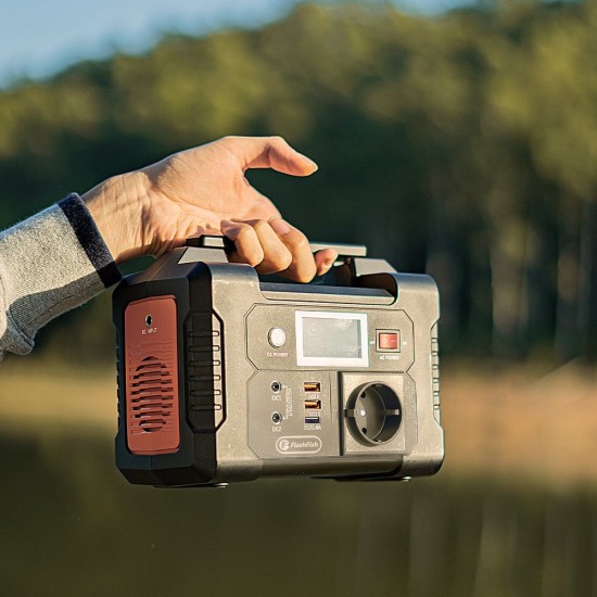 FlashFish E200 Portable Power Station | 200W 151Wh