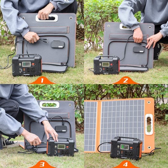 FlashFish TSP60 Portable Solar Panel | 18V 60W