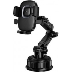 HOCO H89 CROWN, ΒΑΣΗ ΣΤΗΡΙΞΗΣ, ΜΕ ΒΕΝΤΟΥΖΑ, ΚΕΝΤΡΙΚΗΣ ΚΟΝΣΟΛΑΣ, ΜΑΥΡΗ