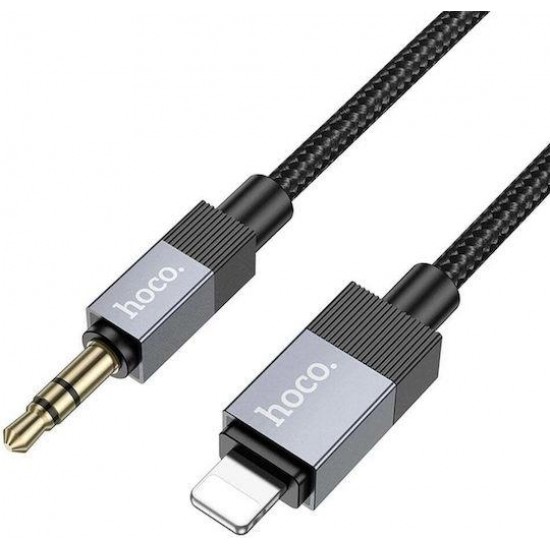 HOCO UPA32A CLEVER, ΨΗΦΙΑΚΟ ΚΑΛΩΔΙΟ ΗΧΟΥ, 3.5mm ΣΕ LIGHTNING, ΜΑΥΡΟ