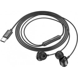 HOCO M122 POWER, ΕΝΣΥΡΜΑΤΑ ΨΗΦΙΑΚΑ ΑΚΟΥΣΤΙΚΑ ΜΕ ΜΙΚΡΟΦΩΝΟ, ΜΑΥΡΑ