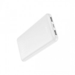 XO PB312, POWERBANK, 10000MAh, ΛΕΥΚΟ