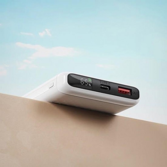 XO PB308, POWERBANK, 10000MAh, 2 ΘΥΡΕΣ, ΛΕΥΚΟ