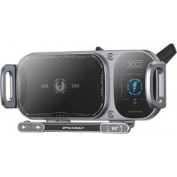 XO WX042 ΑΣΥΡΜΑΤΟΣ ΦΟΡΤΙΣΤΗΣ ΑΕΡΑΓΩΓΟΥ ΑΥΤΟΚΙΝΗΤΟΥ, 15W, ΜΑΥΡΟΣ