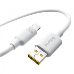 BASEUS FOAMED SILICONE, ΚΑΛΩΔΙΟ ΓΡΗΓΟΡΗΣ ΦΟΡΤΙΣΗΣ, TYPE-C, 100W, 2M, ΜΑΥΡΟ