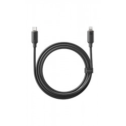 BASEUS FOAMED SILICONE, ΚΑΛΩΔΙΟ ΓΡΗΓΟΡΗΣ ΦΟΡΤΙΣΗΣ, TYPE-C ΣΕ LIGHTNING, 20W, 2M, ΜΑΥΡΟ