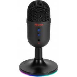 MARVO BLAST 40 ΜΙΚΡΟΦΩΝΟ GAMING, ΜΑΥΡΟ
