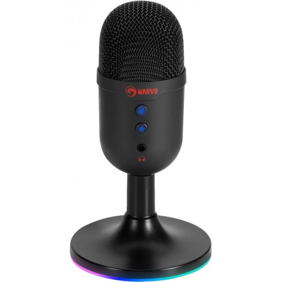 MARVO BLAST 40 ΜΙΚΡΟΦΩΝΟ GAMING, ΜΑΥΡΟ