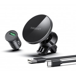 XO TK26 ΦΟΡΤΙΣΤΗΣ ΑΥΤΟΚΙΝΗΤΟΥ MAGSAFE, ΜΑΥΡΟ