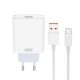 XO L164 ΦΟΡΤΙΣΤΗΣ 120W, ΜΕ ΚΑΛΩΔΙΟ TYPE-C, ΛΕΥΚΟΣ