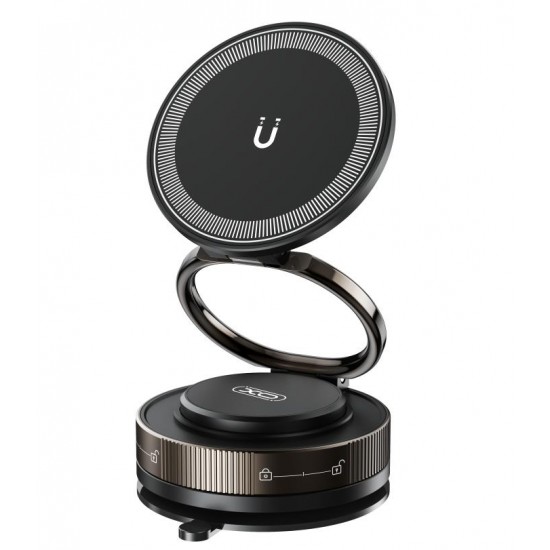 XO C177 ΒΑΣΗ KINHTOY ME ΒΕΝΤΟΥΖΑ, ΜΑΥΡΟ