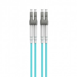 ΚΑΛΩΔΙΟ ΟΠΤΙΚΗΣ ΙΝΑΣ, DUPLEX, LC-LC, 10m, ΤΙΡΚΟΥΑΖ