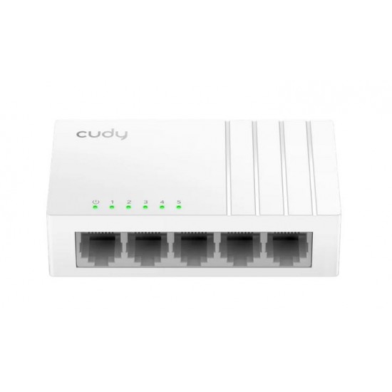 CUDY 5-PORT GIGABIT SPLITTER WITH USB C