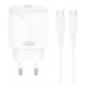 XO L141 ΦΟΡΤΙΣΤΗΣ 20W, 1 ΘΥΡΑ TYPE-C ΜΕ ΚΑΛΩΔΙΟ PD ΣΕ TYPE-C, ΛΕΥΚΟΣ