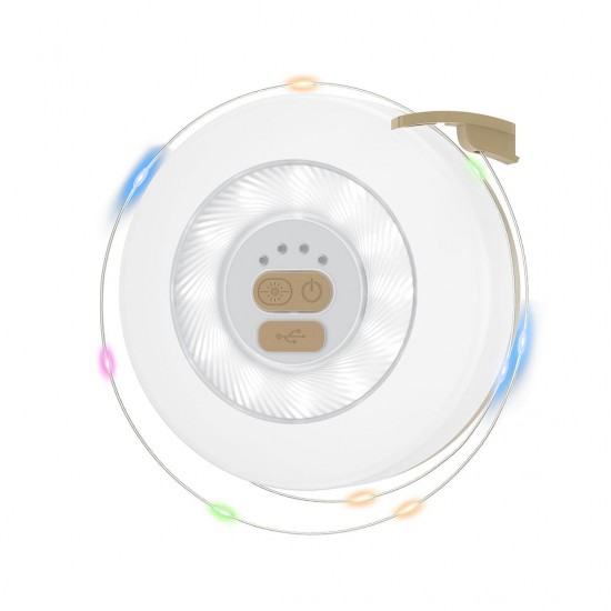 XO YH13 ΦΩΤΙΣΤΙΚΟ LED ΓΙΑ CAMPING ΜΕ ΧΡΩΜΑΤΙΣΤΑ LED, 10M