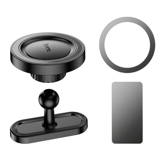 HOCO H58 SHOW RING MAGNETIC ΒΑΣΗ ΑΥΤΟΚΙΝΗΤΟΥ, ΜΑΥΡΟΣ