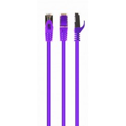 CABLEXPERT ΚΑΛΩΔΙΟ S/FTP CAT6A 1m, LSZH, MΩΒ