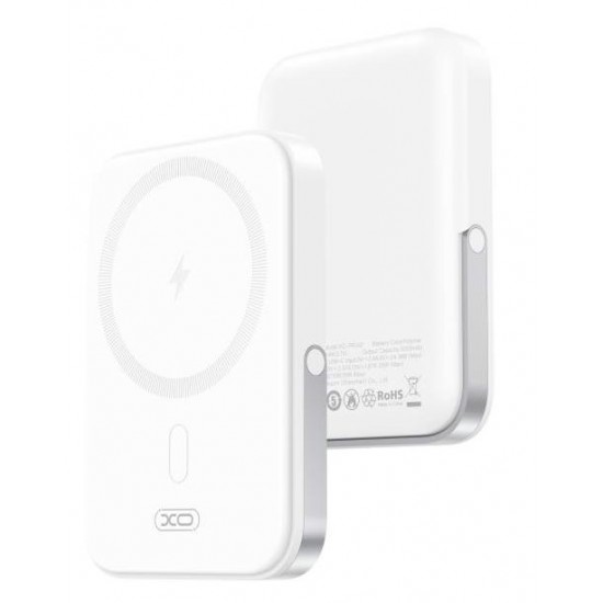 XO PR242 ΑΣΥΡΜΑΤΟ POWERBANK 15W, MAGSAFE, PD20W, 5000mAh , ΛΕΥΚΟ
