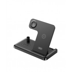 XO WX033 ΑΣΥΡΜΑΤΟΣ ΦΟΡΤΙΣΤΗΣ 4 ΣΕ 1, 15W, ΜΑΥΡΟΣ