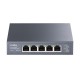 CUDY HS105, 5-Port 2.5G METAL SWITCH 2.5G/1000M/100M/10M