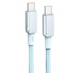 XO NB-Q250B PD 60W TYPE-C ΣΕ TYPE-C PVC SHINY COLORFUL FAST CHARGING CABLE ΓΑΛΑΖΙΟ