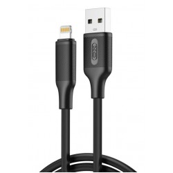 XO NB265 ΚΑΛΩΔΙΟ ΦΟΡΤΙΣΗΣ MINIMALIST SERIES LIGHTNING, ΜΑΥΡΟ