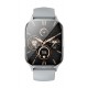 XO J10 AMOLED SCREEN STAR MIST MAGNETIC SQUARE SMART WATCH, CALL FUNCTION, ΓΚΡΙ