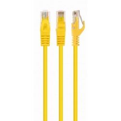CABLEXPERT ΚΑΛΩΔΙΟ UTP CAT6 1m, ΚΙΤΡΙΝΟ