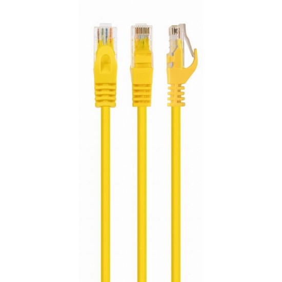 CABLEXPERT ΚΑΛΩΔΙΟ UTP CAT6 0.25m, ΚΙΤΡΙΝΟ