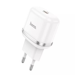 HOCO N24 ΦΟΡΤΙΣΤΗΣ VICTORIOUS,PD20W, 1 ΘΥΡΑ, ΛΕΥΚΟ