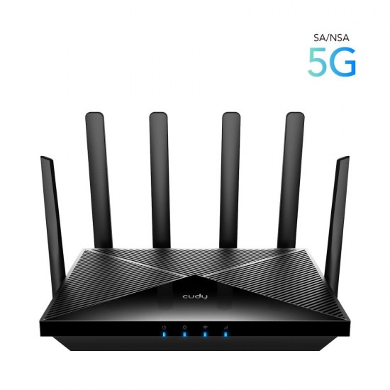 CUDY P5 AX3000 WI-FI 5G LTE ROUTER, VPN, MESH