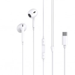 XO EP74 ΑΚΟΥΣΤΙΚΑ HANDSFREE TYPE-C, ΛΕΥΚΟ