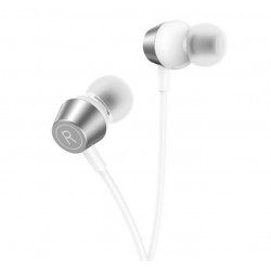 XO EP59 IRONMAN ΑΚΟΥΣΤΙΚΑ HANDSFREE 3.5MM, ΛΕΥΚΟ