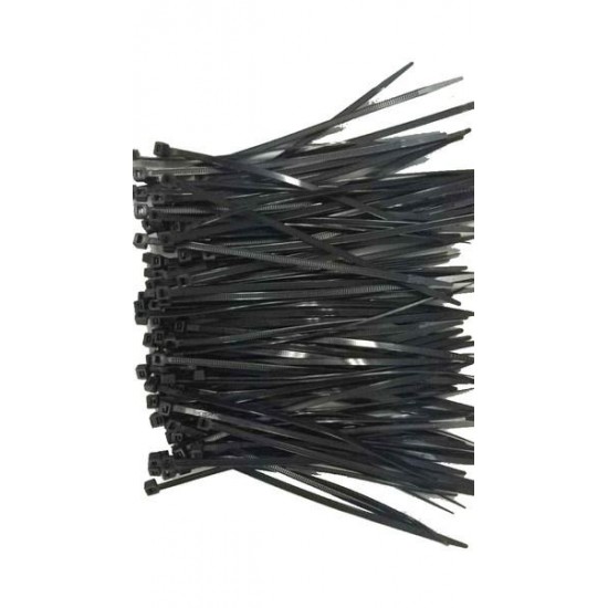 ΔΕΜΑΤΙΚΑ Nylon cable ties, 150 x 3.6 mm, UV resistant
